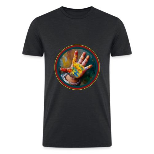 Colors of Innocence - Men’s Tri-Blend Organic T-Shirt