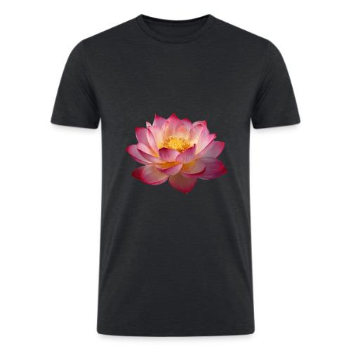 Serenity Lotus Grace - Men’s Tri-Blend Organic T-Shirt