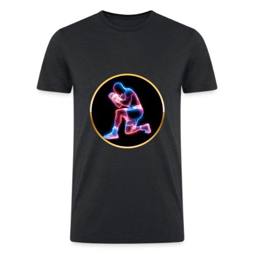 Neon Boxing Focus - Men’s Tri-Blend Organic T-Shirt