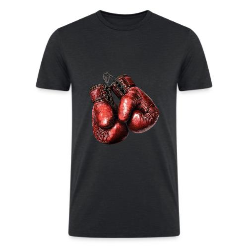 Legacy Boxing Gloves - Men’s Tri-Blend Organic T-Shirt
