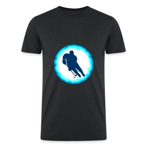Hockey: Ice Warrior - Men’s Tri-Blend Organic T-Shirt