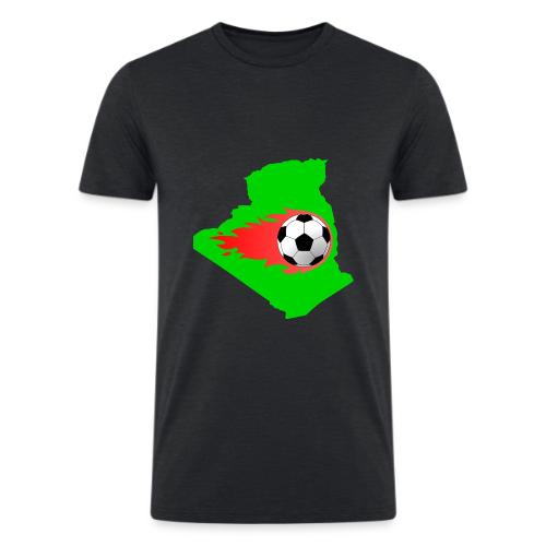 Algerian Football Fire - Men’s Tri-Blend Organic T-Shirt