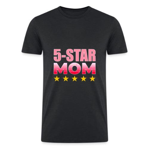Five Stars Mom - Men’s Tri-Blend Organic T-Shirt