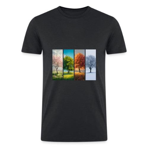 The four Seasons - Men’s Tri-Blend Organic T-Shirt