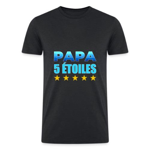 Five-Star Dad - Men’s Tri-Blend Organic T-Shirt