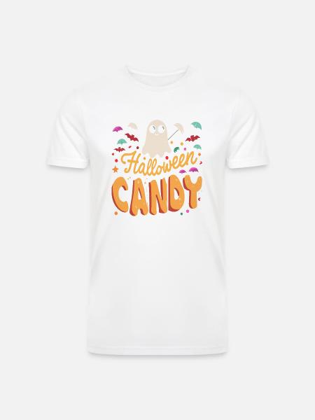 Candy Halloween - Men’s Tri-Blend Organic T-Shirt - 