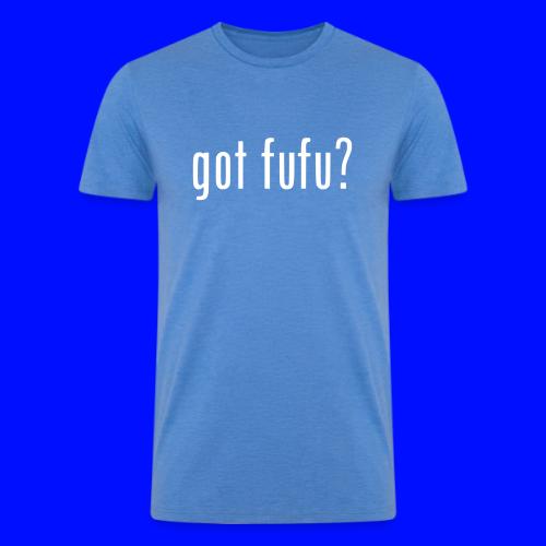 gotfufu-black - Men’s Tri-Blend Organic T-Shirt