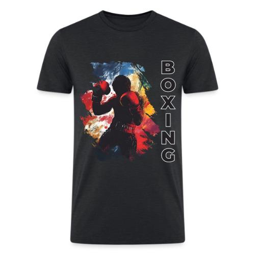 Boxing Drive - Men’s Tri-Blend Organic T-Shirt