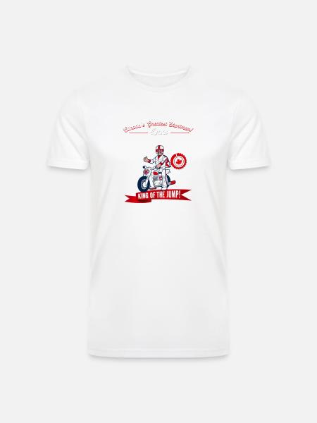 Canada's Best Stuntman Dks - Men’s Tri-Blend Organic T-Shirt -