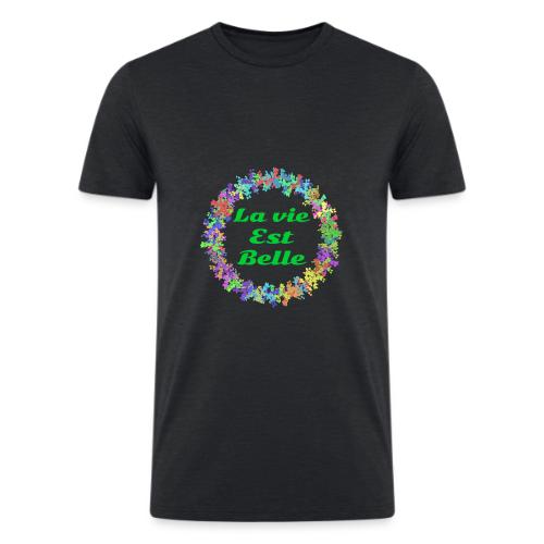 – Positive Attitude - Men’s Tri-Blend Organic T-Shirt