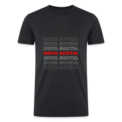 Nova Scotia Script - Men’s Tri-Blend Organic T-Shirt