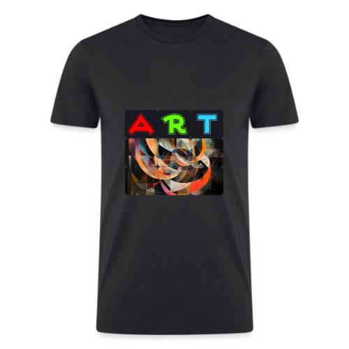 Fragments of Art - Men’s Tri-Blend Organic T-Shirt