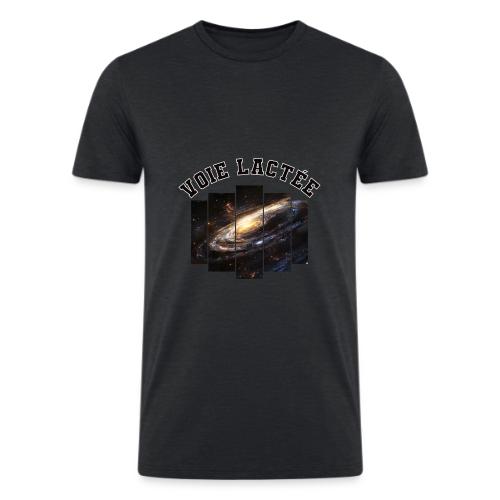 The Milky Way: A Visual Tribute - Men’s Tri-Blend Organic T-Shirt