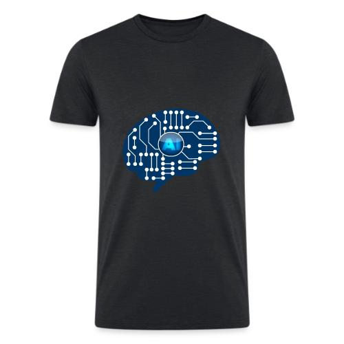 AI: Mind Wired - Men’s Tri-Blend Organic T-Shirt