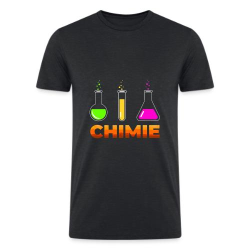 Chemistry: Moving Elements - Men’s Tri-Blend Organic T-Shirt
