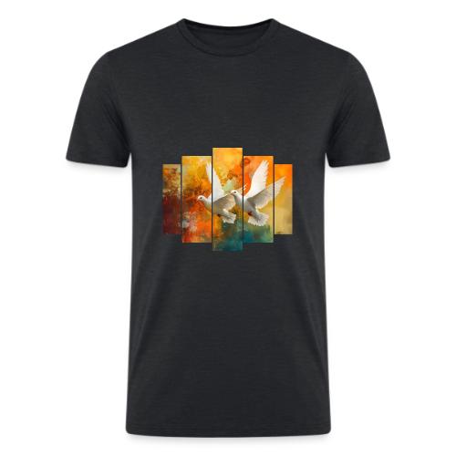 Wings of Peace - Men’s Tri-Blend Organic T-Shirt