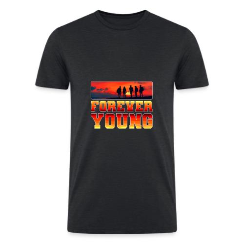 Forever Young - Men’s Tri-Blend Organic T-Shirt