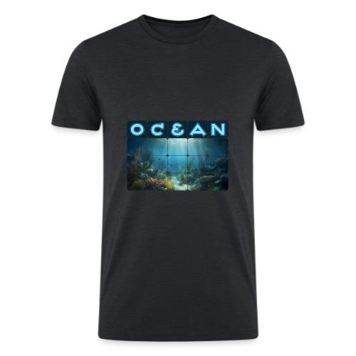 Ocean: Beneath the Surface - Men’s Tri-Blend Organic T-Shirt