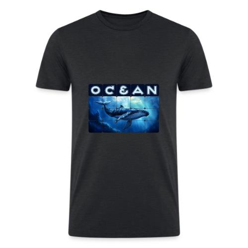 Ocean Titan - Men’s Tri-Blend Organic T-Shirt