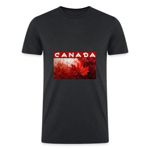 Canada Painted Pride - Men’s Tri-Blend Organic T-Shirt