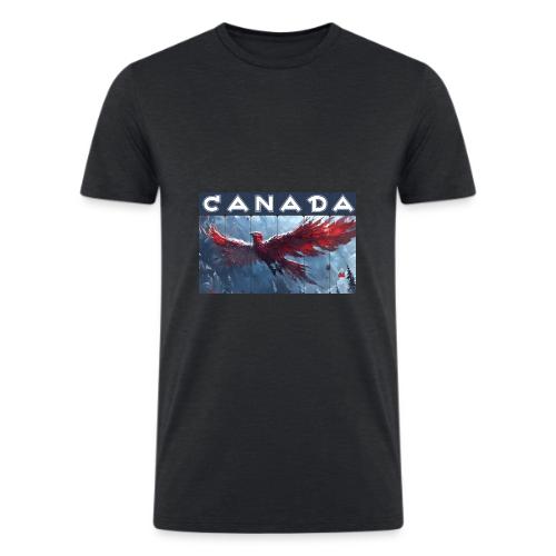 Canada Rising - Men’s Tri-Blend Organic T-Shirt