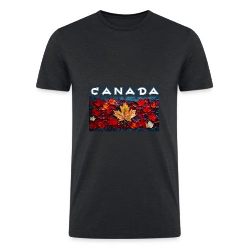 Canada's Living Canvas - Men’s Tri-Blend Organic T-Shirt