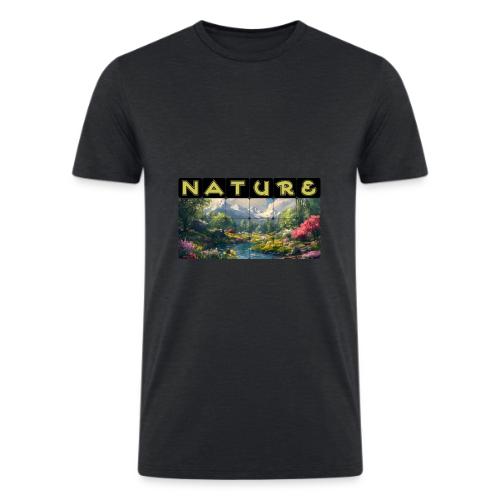 Nature: Spring Awakening - Men’s Tri-Blend Organic T-Shirt