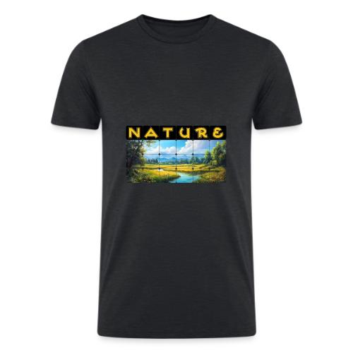 Nature: Season of Bloom - Men’s Tri-Blend Organic T-Shirt
