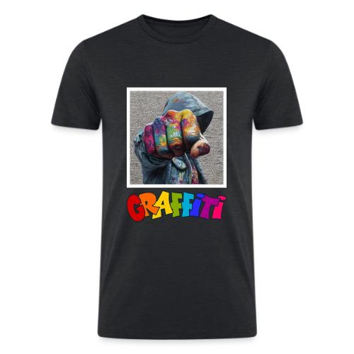Graffiti: Urban Expression - Men’s Tri-Blend Organic T-Shirt
