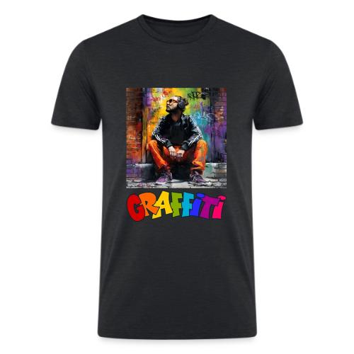 Graffiti: Urban Art - Men’s Tri-Blend Organic T-Shirt