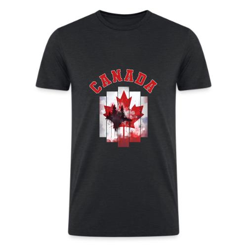 Canadian Pulse - Men’s Tri-Blend Organic T-Shirt