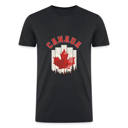 Creative Spirit of Canada - Men’s Tri-Blend Organic T-Shirt