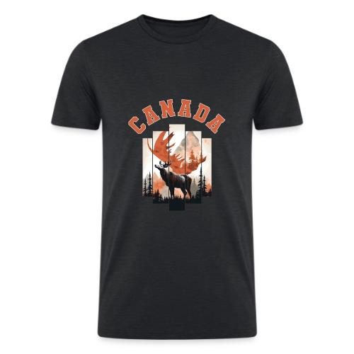 Great Canadian Outdoors - Men’s Tri-Blend Organic T-Shirt