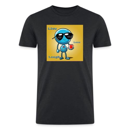 Live. Laugh. Love - Men’s Tri-Blend Organic T-Shirt