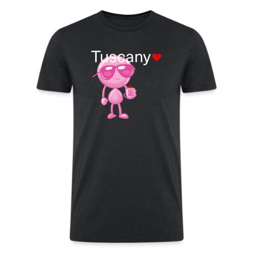 Smoon City_Tuscany Pink - Men’s Tri-Blend Organic T-Shirt