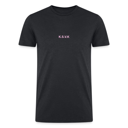 K.S.V.K Pink Edition - Men’s Tri-Blend Organic T-Shirt