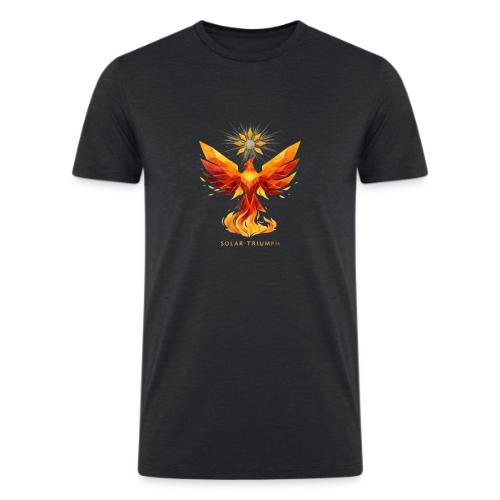 Solar Triumph Phoenix - Men’s Tri-Blend Organic T-Shirt