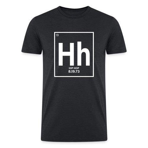 Hip HOP periodic table - Men’s Tri-Blend Organic T-Shirt
