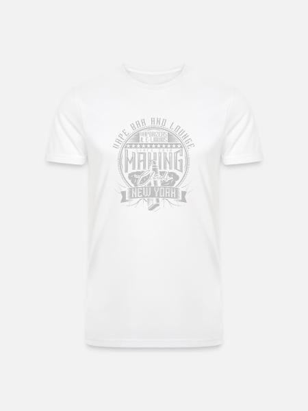 Making Clouds - Men’s Tri-Blend Organic T-Shirt -