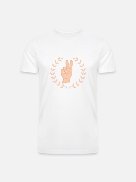 Peace - Men’s Tri-Blend Organic T-Shirt -