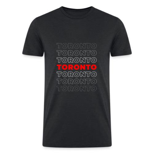 Toronto Type - Men’s Tri-Blend Organic T-Shirt
