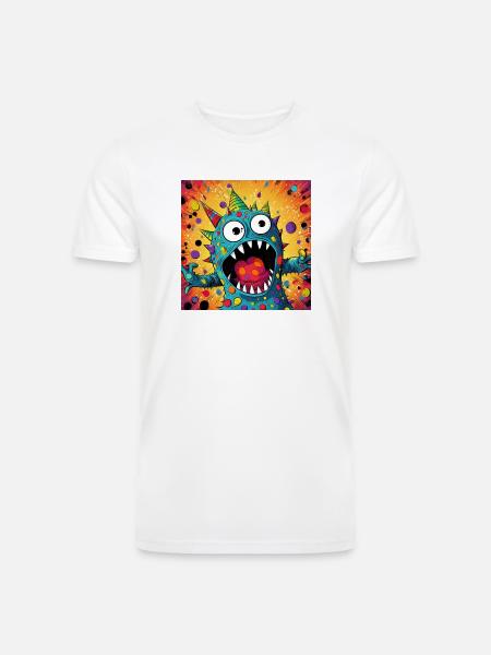 A Surprised Creation - Men’s Tri-Blend Organic T-Shirt - 