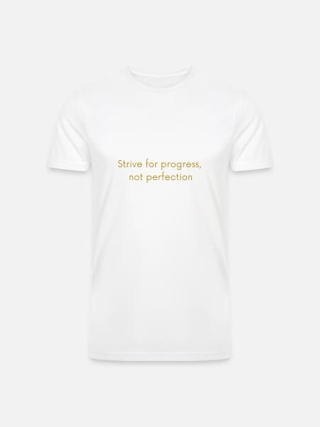 STRIVE FOR PROGRESS - Men’s Tri-Blend Organic T-Shirt -