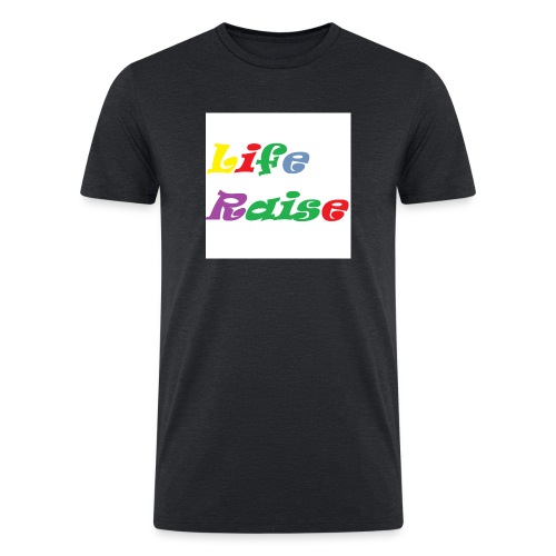 Life Raise 7 - Men’s Tri-Blend Organic T-Shirt