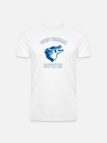 West Canaan Coyotes - Men’s Tri-Blend Organic T-Shirt - 