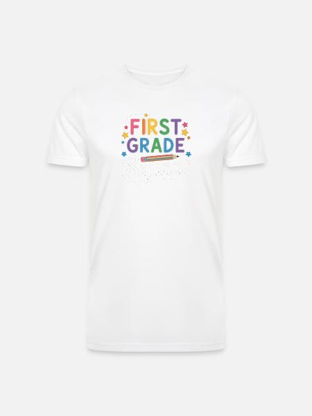 First Grade Squad Back To School - Men’s Tri-Blend Organic T-Shirt - 