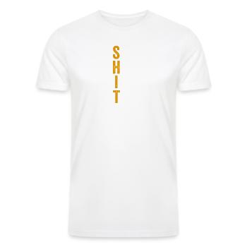 Funny 60th Birthday So Happy I'm Sixty 60 - Men’s Tri-Blend Organic T-Shirt - heather black - Front