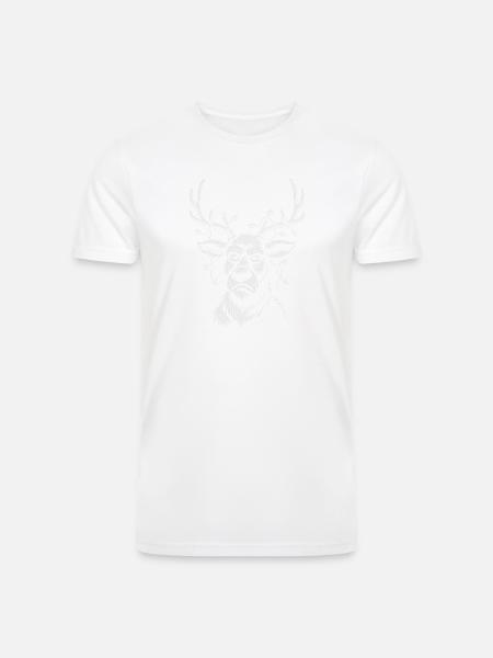 Grumpy Moose Vine Crown - Men’s Tri-Blend Organic T-Shirt - 