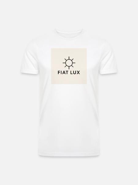 Fiat Lux Sun Emblem - Men’s Tri-Blend Organic T-Shirt - 