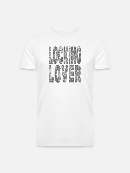 Locking Lover - Men’s Tri-Blend Organic T-Shirt -
